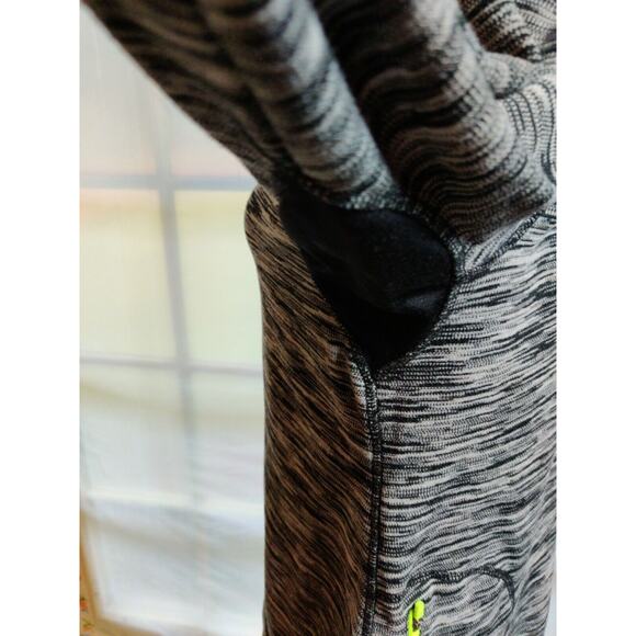 Eddie Bauer Sweater Womens Large Gray Black 1/4 Zip Fleece Lined Ladies Sz Large - Picture 5 of 6